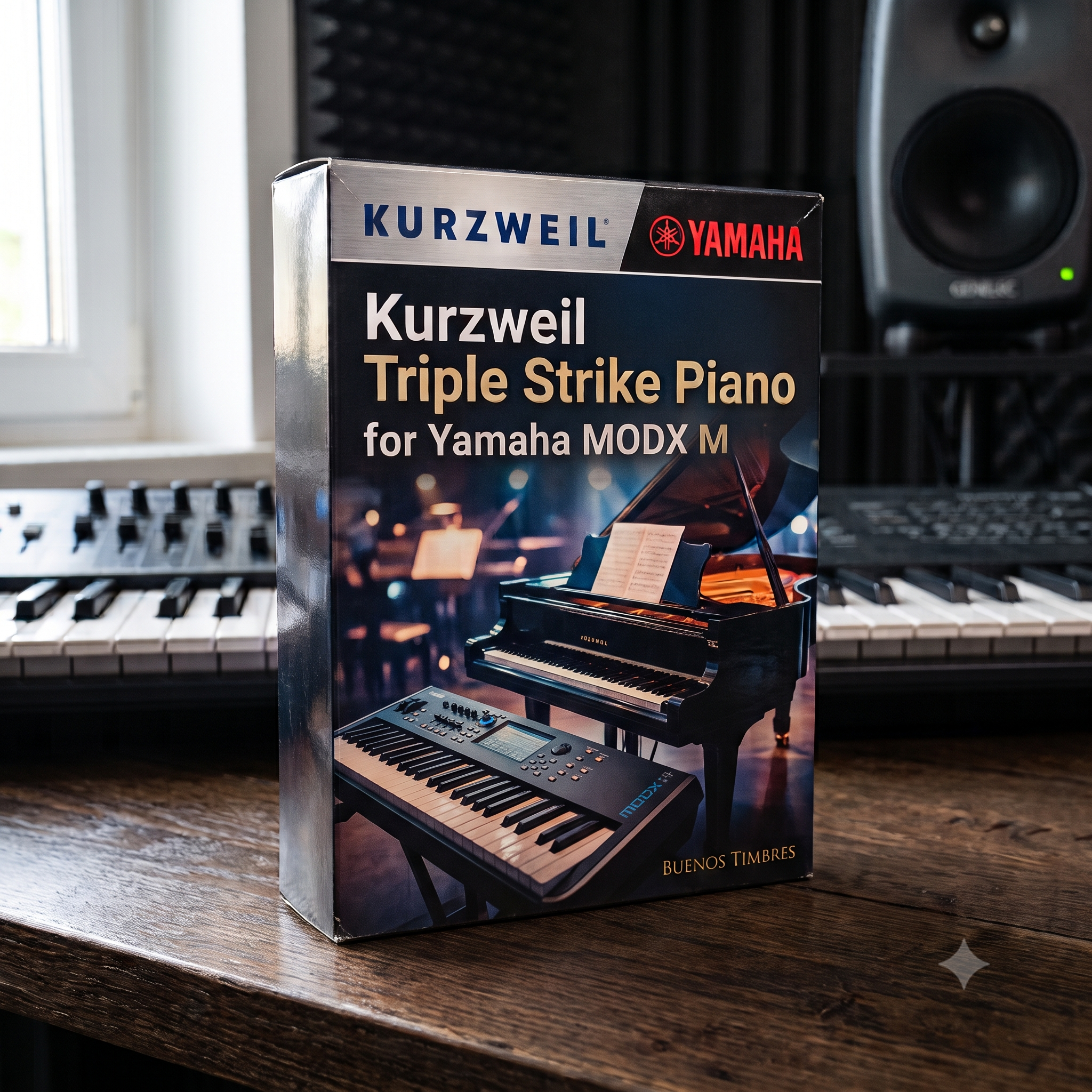 Individual tone Kurzweil Triple Strike Piano for Yamaha MODX M