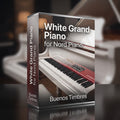 Individual tone White Grand Piano for Nord Piano
