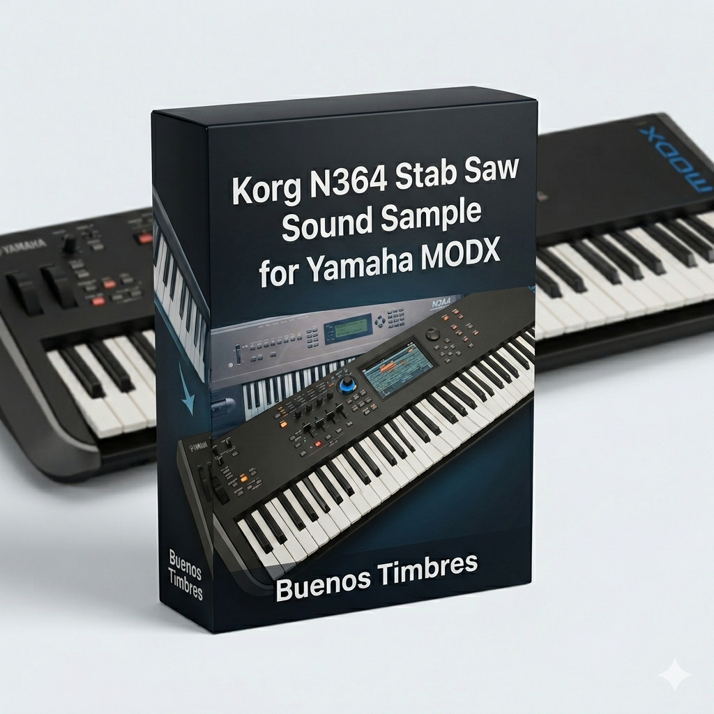 Tono individual Korg N364 Stab Saw para Yamaha MODX