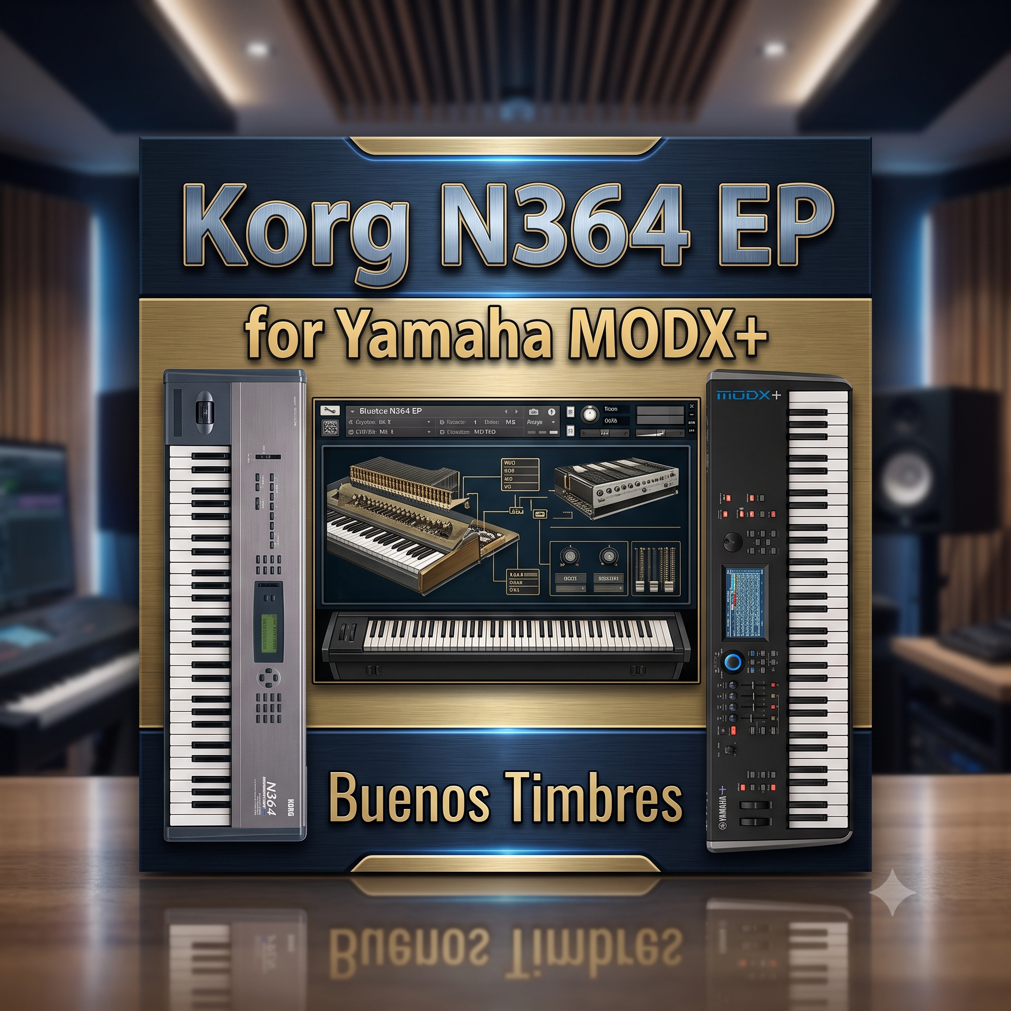 Individual tone Korg N364 EP for Yamaha MODX+