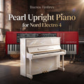 Individual tone Pearl Upright Piano for Nord Electro 4
