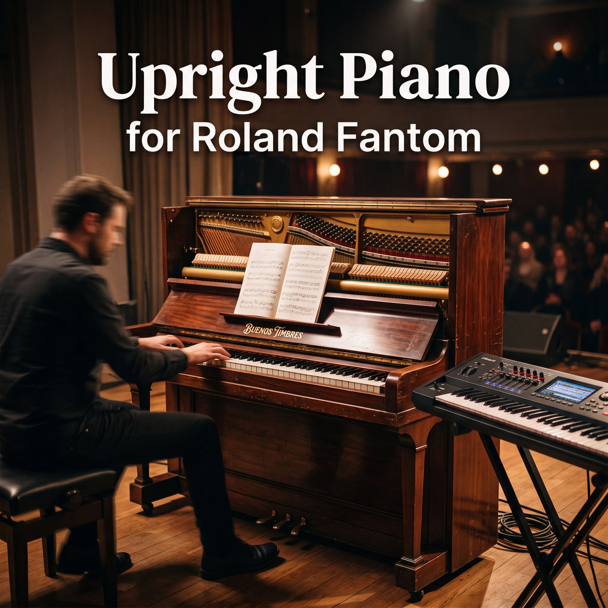 Individual tone Upright Piano for Roland new Fantom
