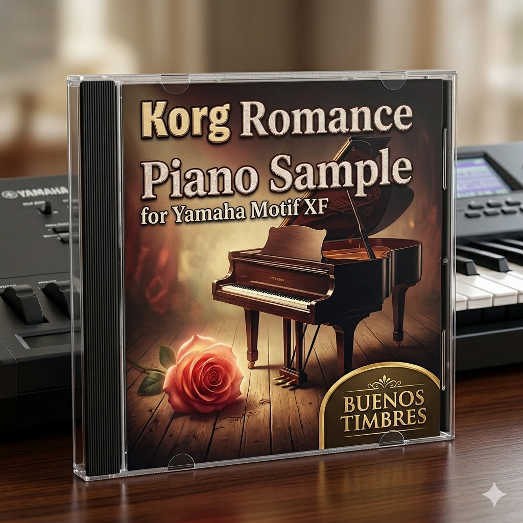 Tono individual Korg Romance Piano para Yamaha Motif XF